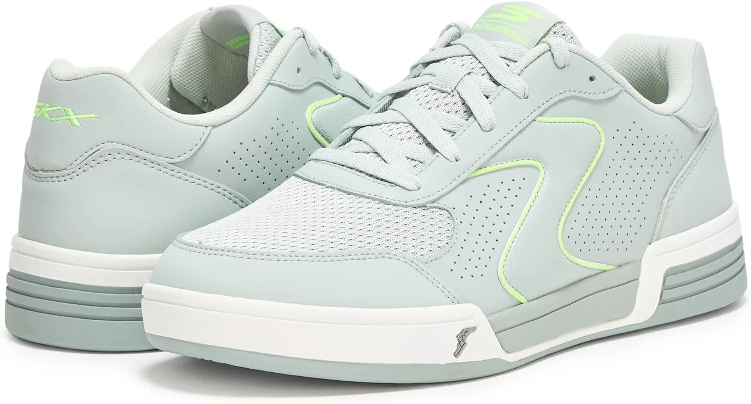 Мужские кроссовки Skechers Viper Court Classic, Grey Lime — фото 3