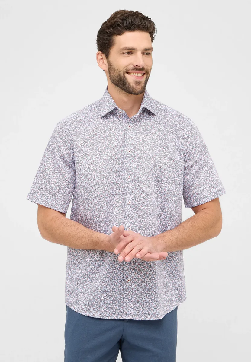 

Рубашка Eterna с короткими рукавами "COMFORT FIT", красный