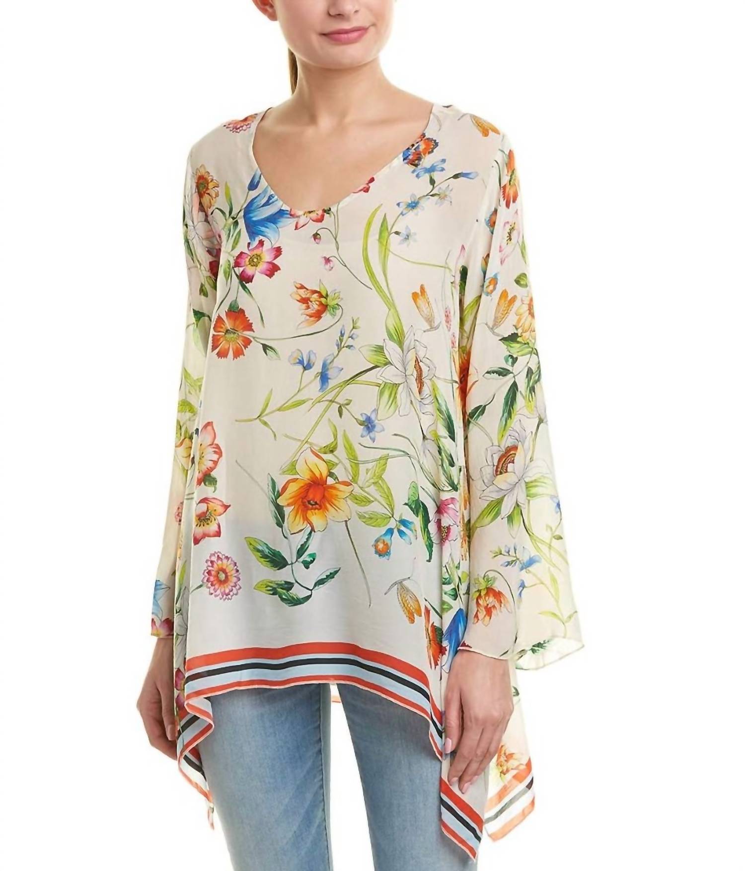 

Блузка Fiska Flare Sleeve Blouse Multi Johnny Was