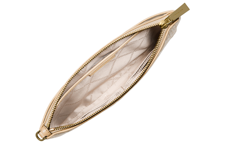 

Футболка Jet Set Charm Fabric Clutch Tubas женская светло-бежевая/экрю MICHAEL KORS
