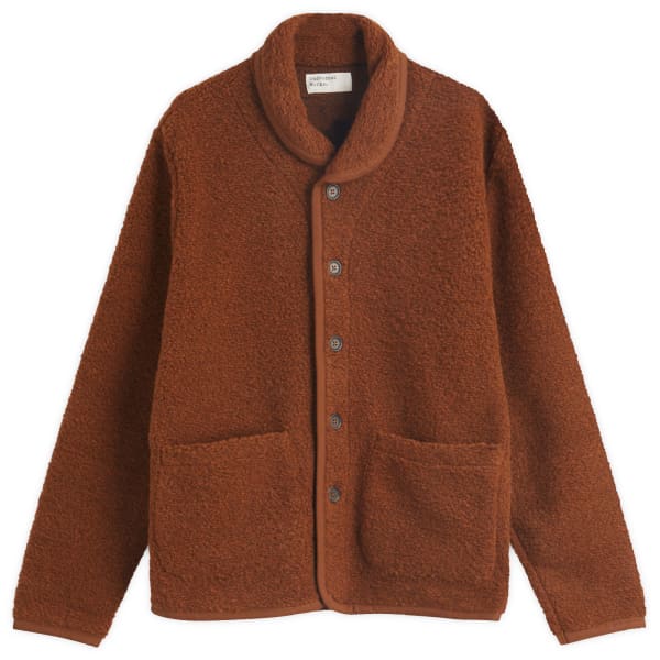 

Флисовая куртка Boucle Alvar Lancaster Universal Works, коричневый