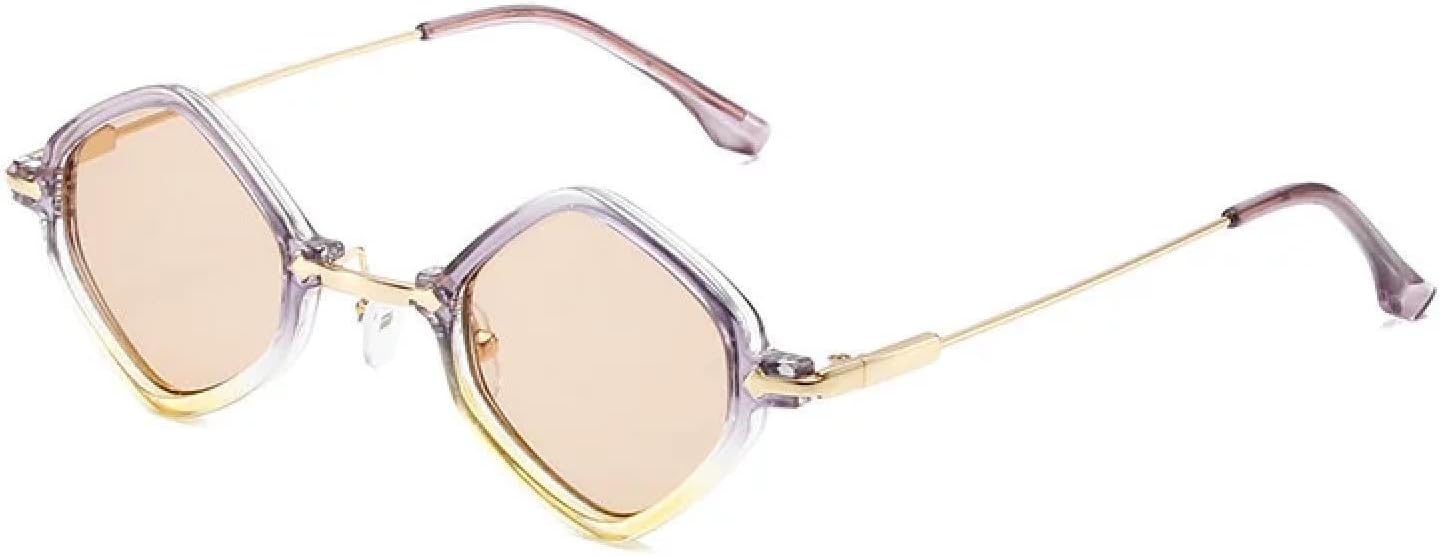 

Солнцезащитные очки с защитой от УФ-излучения UV400 | Легкая оправа | Для женщин и мужчин | Для занятий спортом на открытом воздухе и вождения DSVIGF, Purpleyellow-brown