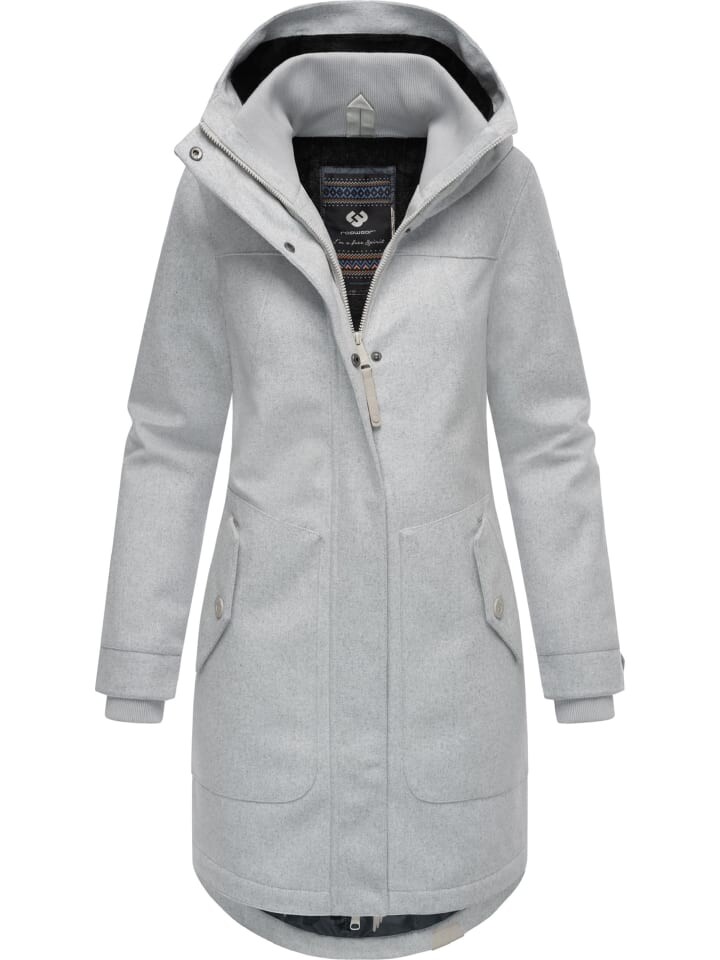 

Пуховик ragwear Jannisa Coat, цвет ash