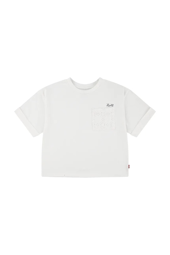 

Детская футболка ROLL CUFF MEET AND GREET T Levi'S, белый