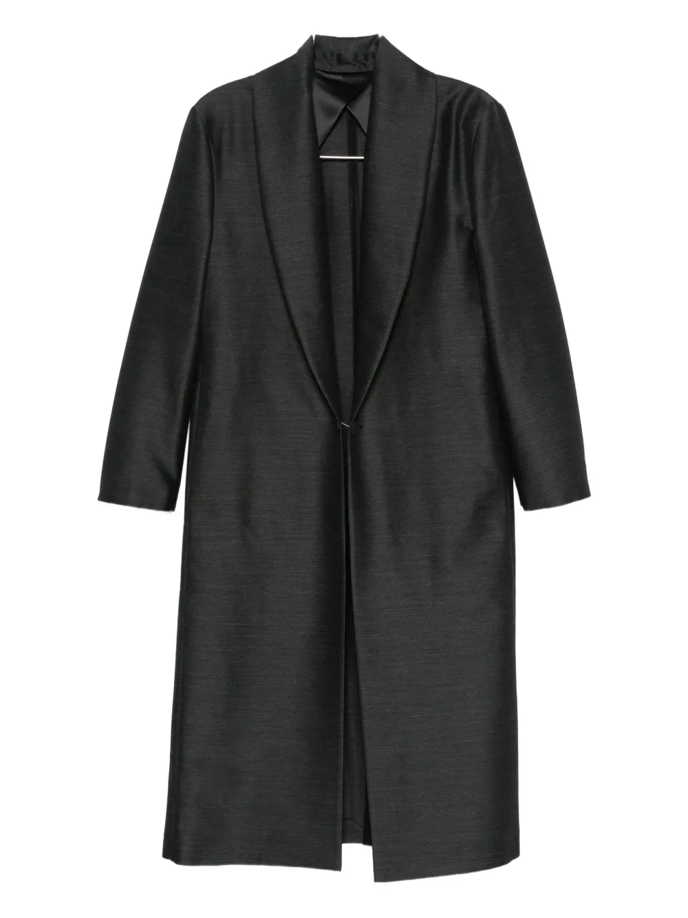 

Пальто с шалевым воротником Alberta Ferretti, черный