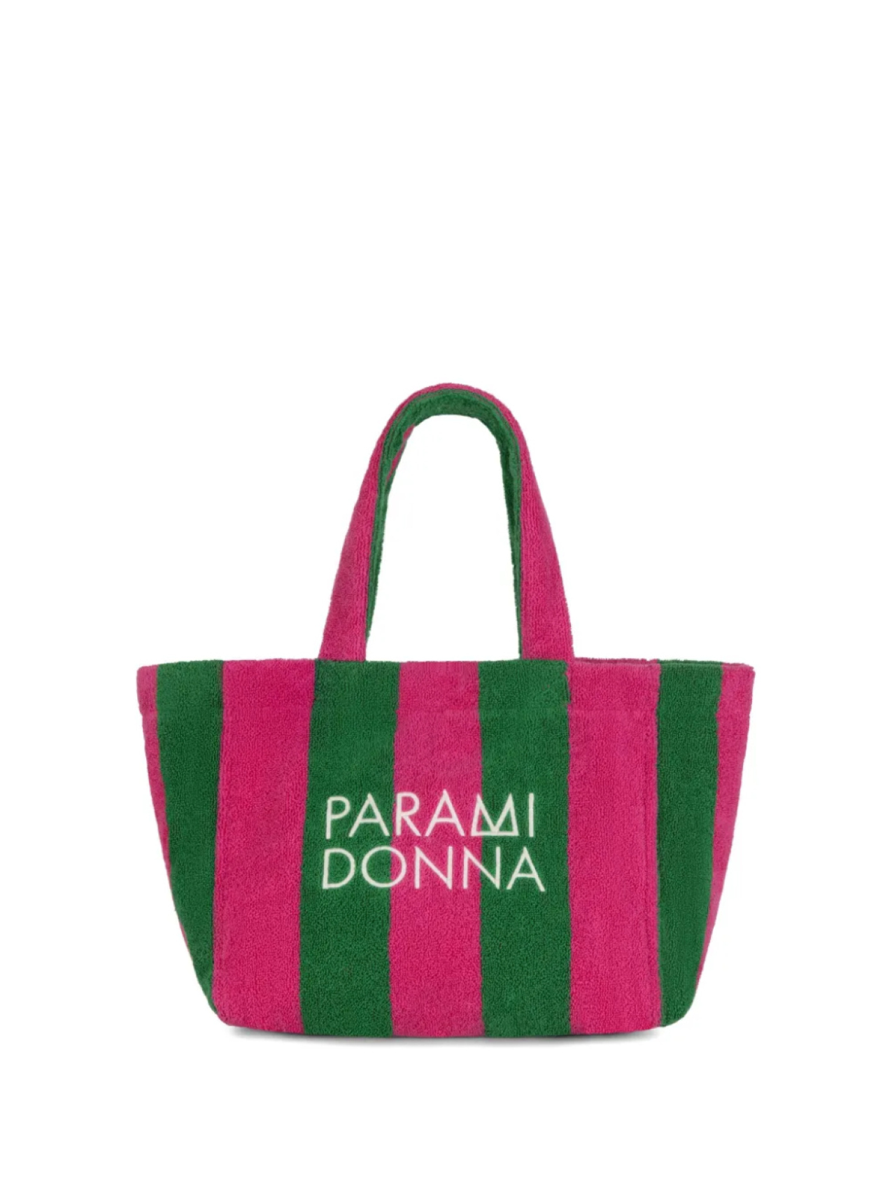 

Полосатая сумка-тоут PARAMIDONNA Kids, розовый