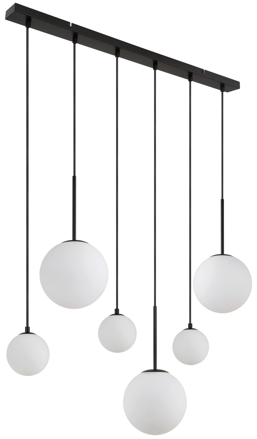 

Подвесной светильник Globo, 91x20x117 см, черный