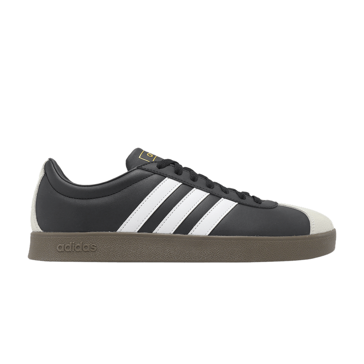 

Кроссовки adidas VL Court Classic 'Black White Gum', черный