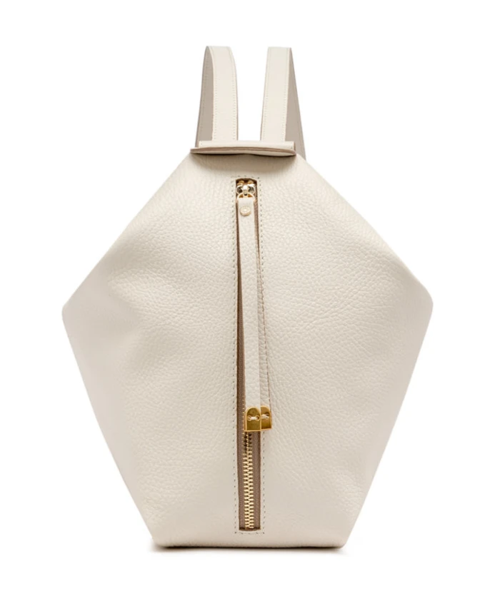 

Белая кожаная сумка через плечо со съемными ремнями. Gianni Chiarini, белый