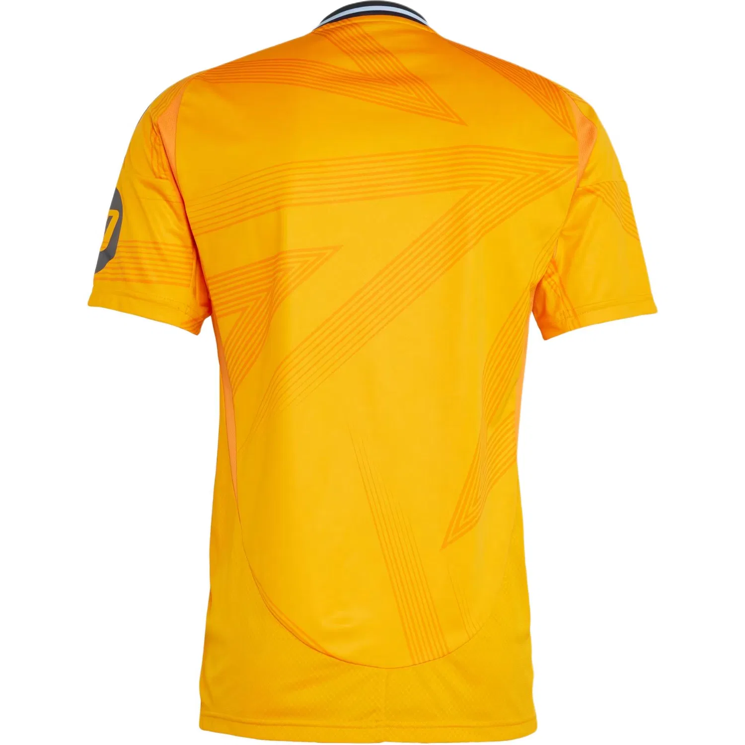 Футболка Adidas Real Madrid 24/25 выездная аутентичная оранжевая — фото 2
