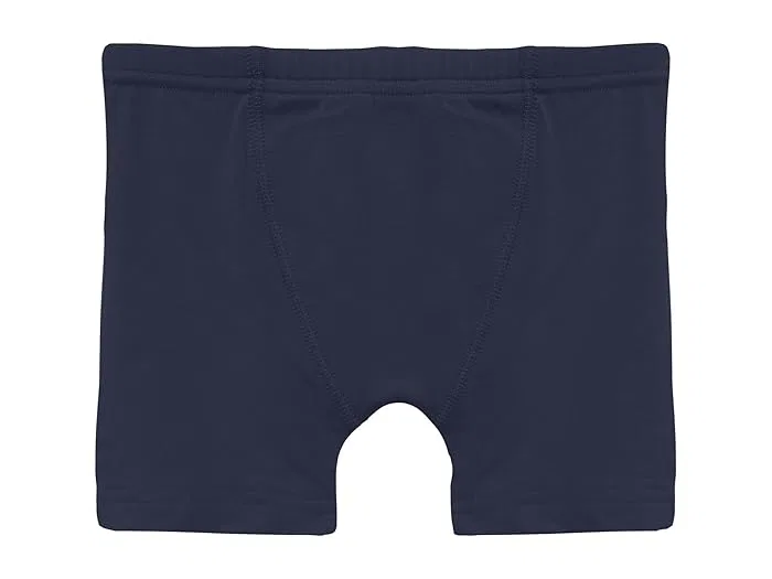 Боксеры набор из 3 шт мягкие Print Boxer Brief Set Kickee Pants Kids, Fireside Plaid/Portabella/Peacoat Mod Christmas — фото 2