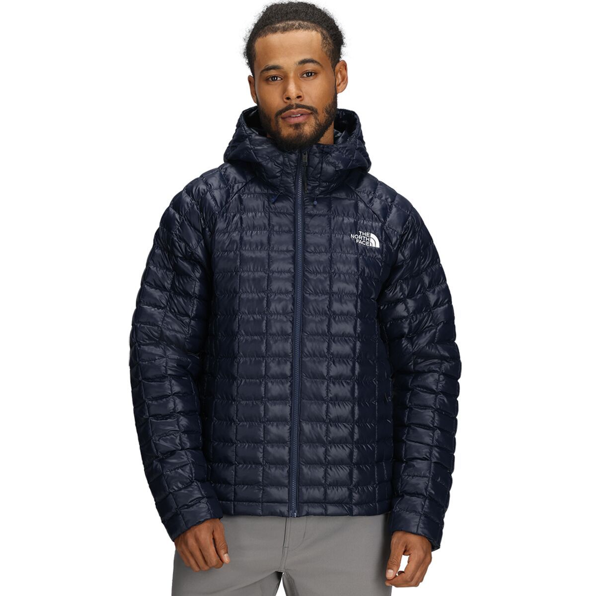 

Куртка Thermoball с капюшоном The North Face, синий