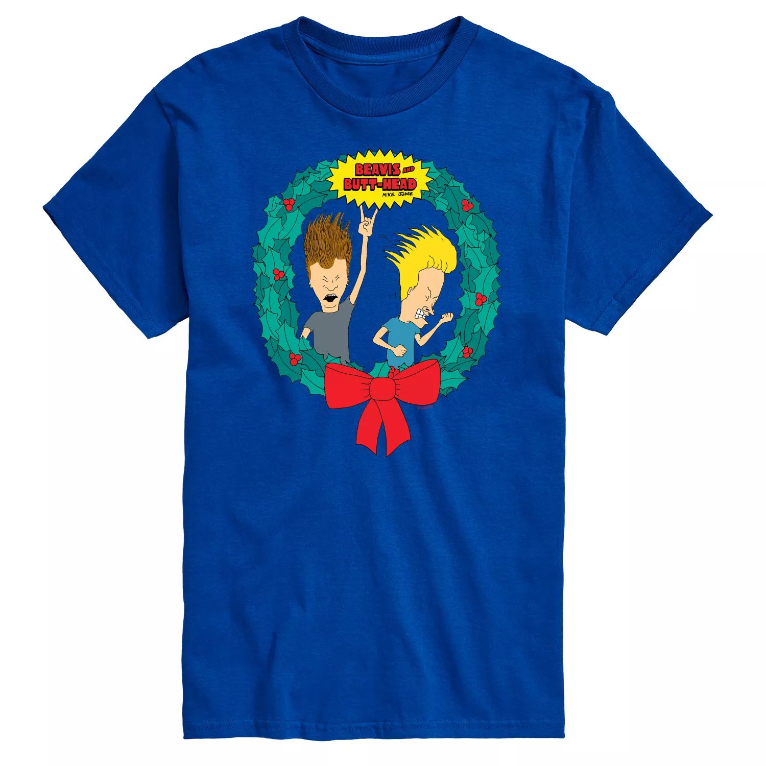 

Мужская футболка Beavis And Butthead Rockin' Wreath Licensed Character