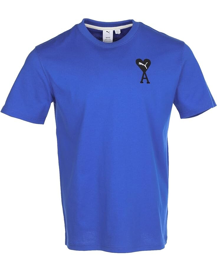 

Футболка PUMA Puma X Ami Graphic Tee, цвет Dazzling Blue