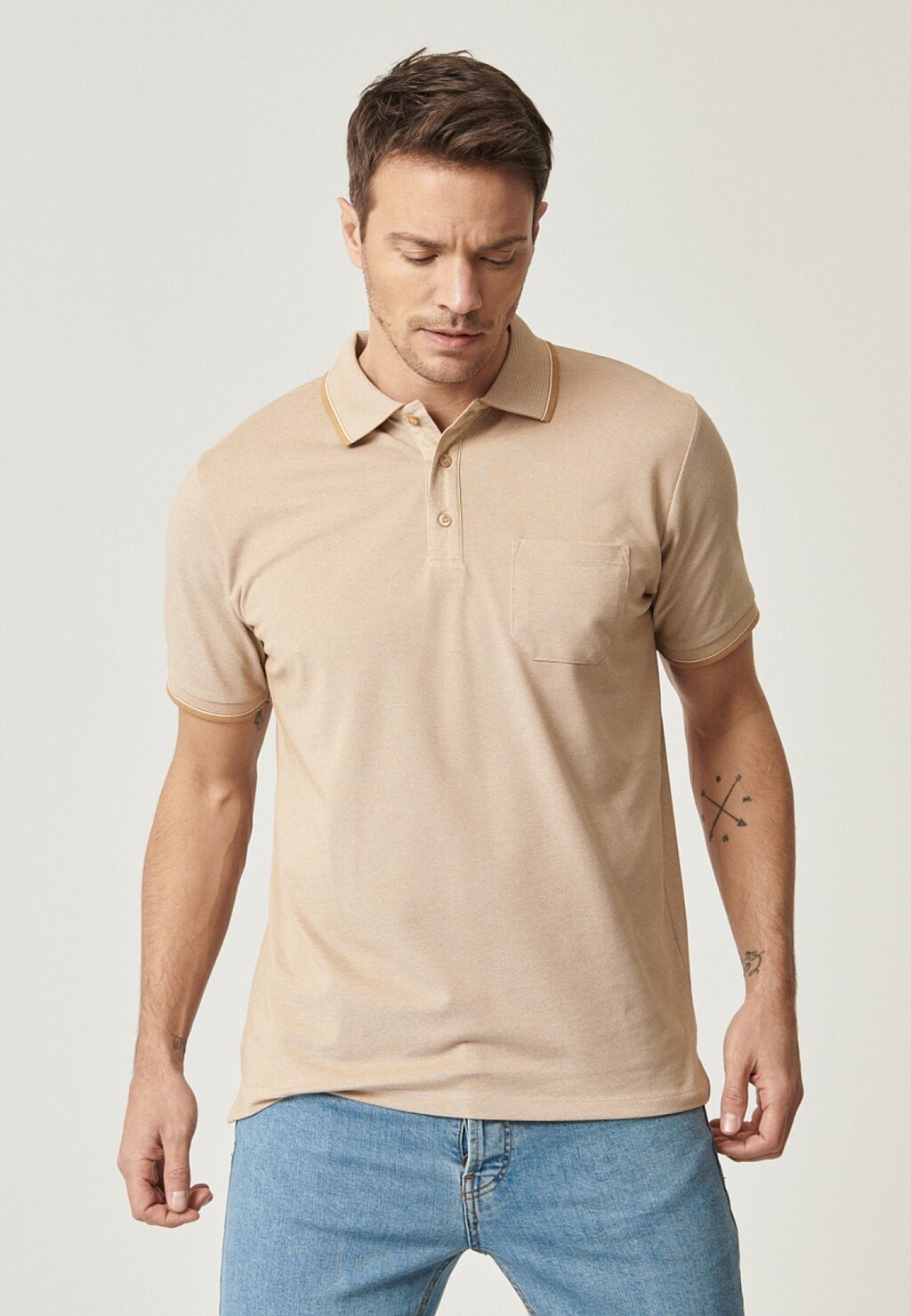 

Рубашка-поло COMFORT FIT AC&CO / ALTINYILDIZ CLASSICS, цвет Comfort Fit Tshirt