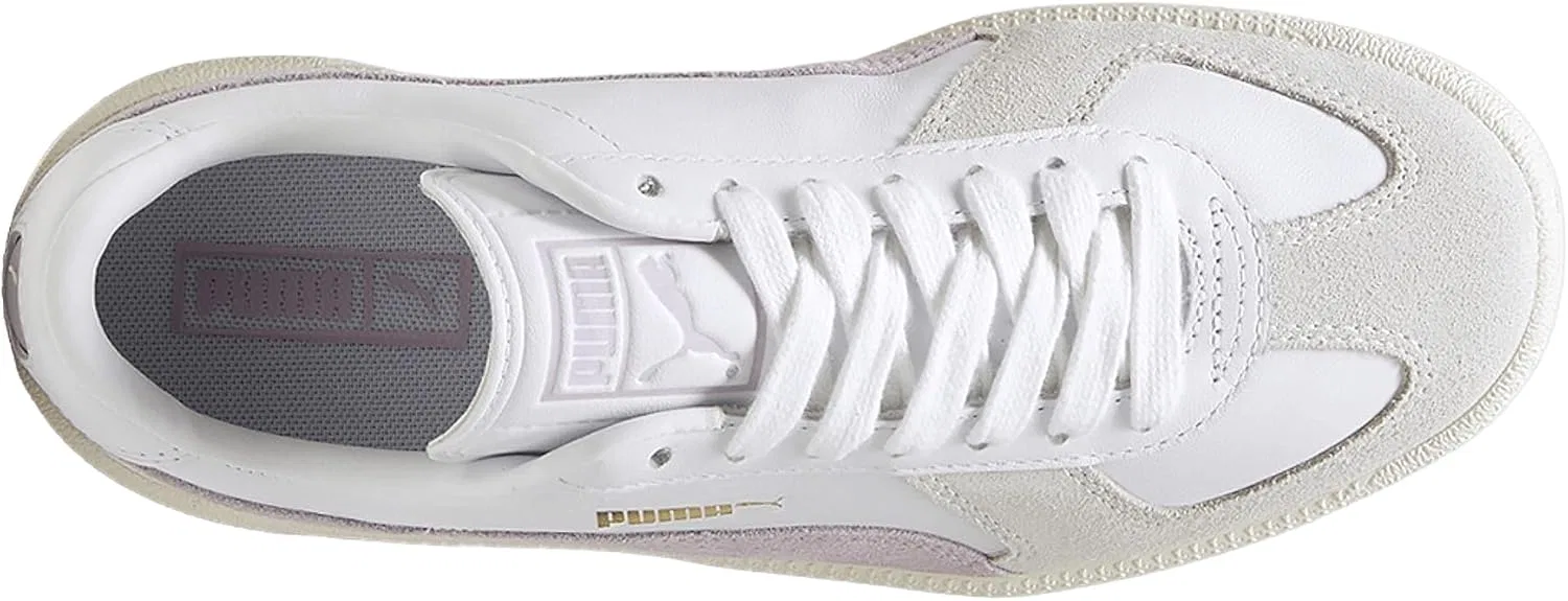 Кроссовки PUMA Army Trainer Weiß weissgraulila, Beige — фото 4