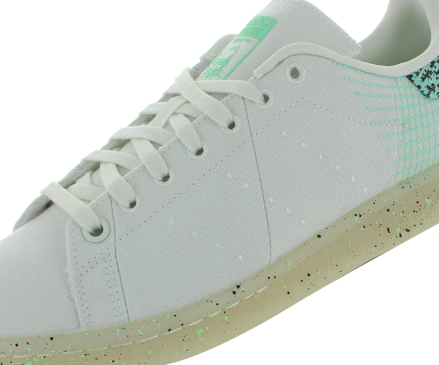 Кроссовки мужские adidas, цвет Core White/Pulse Mint — фото 2