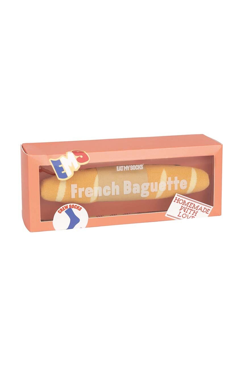 

Носки French Baguette Eat My Socks, мультиколор