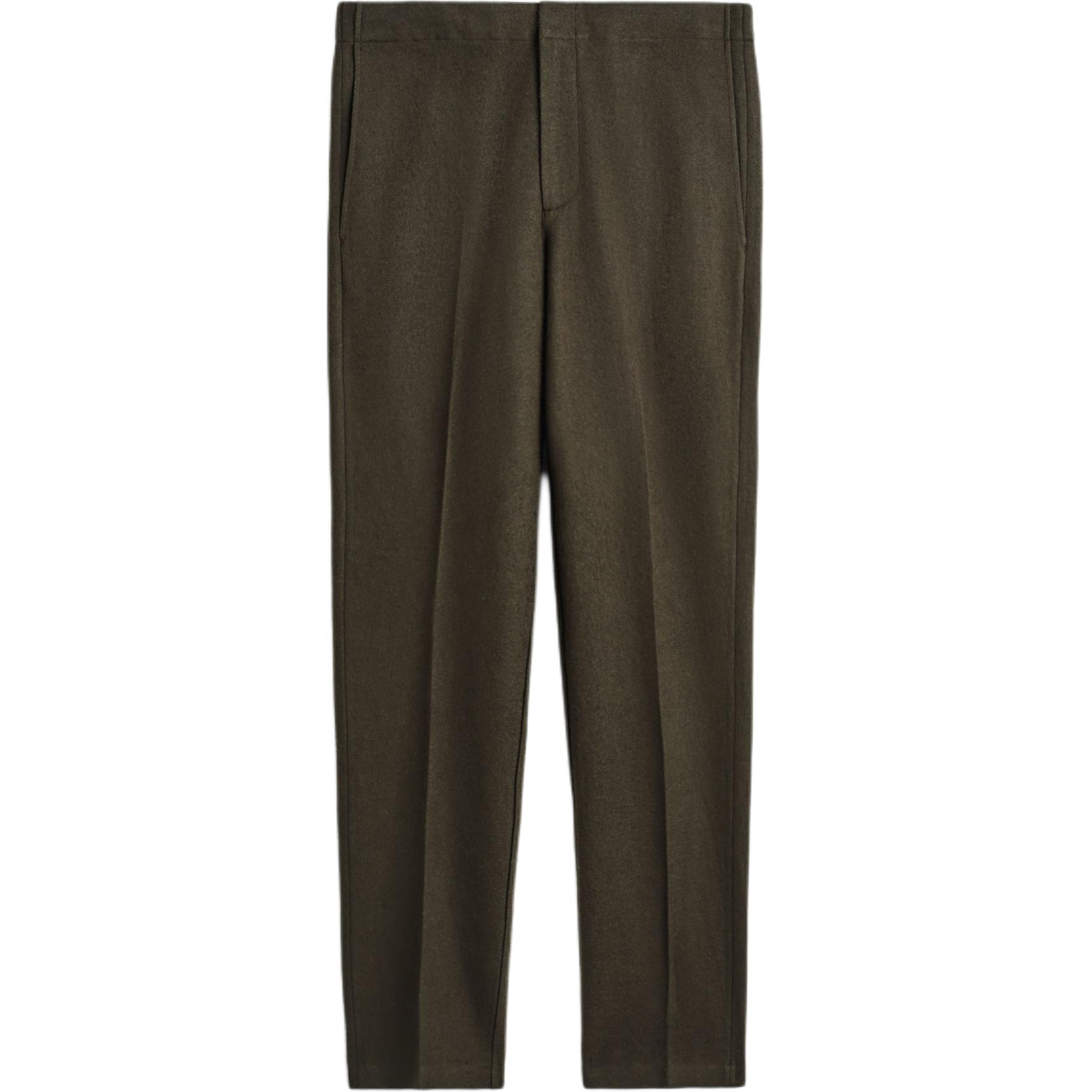 

COS Повседневные брюки мужские зеленые