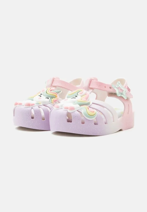 Сандалии possession uni сиреневые/разноцветные Mini Melissa, Lilac/Multi-Coloured — фото 4