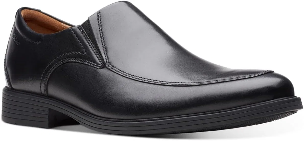 Лоферы из натуральной кожи Clarks, черный — фото 2