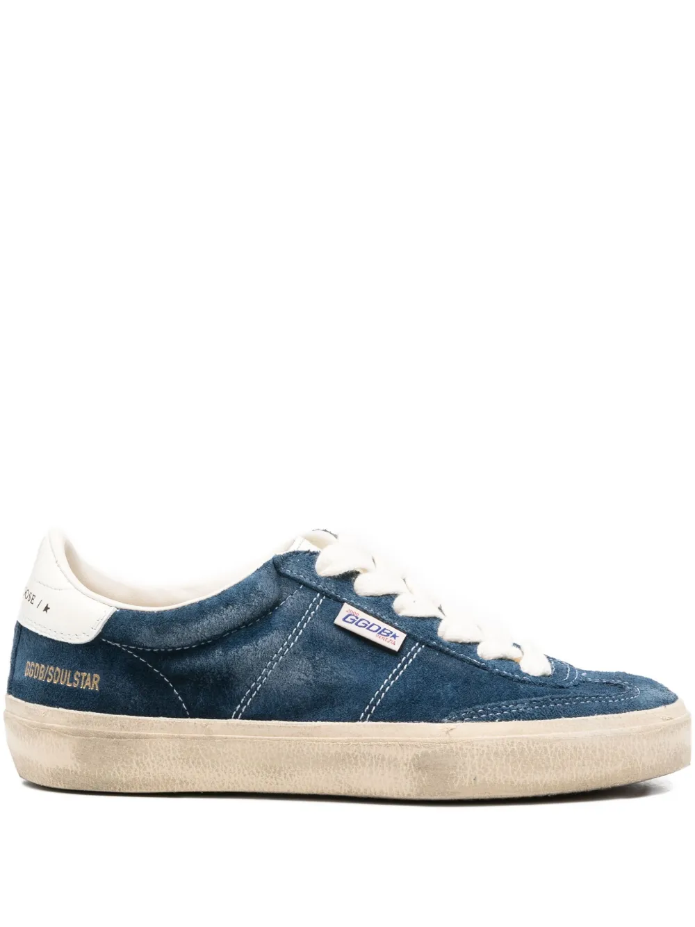 Кеды на шнуровке Golden Goose, синий