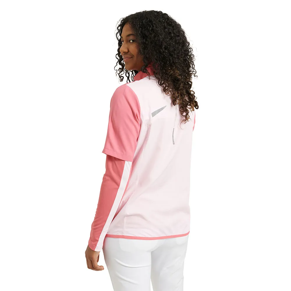 

Футболка с коротким рукавом Abacus Golf Lanark Stretch Wind Woman, розовый