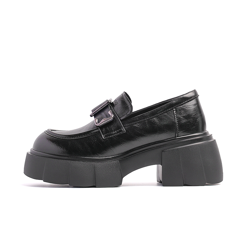 AQUASCUTUM Лоферы женские, черно-коричневые