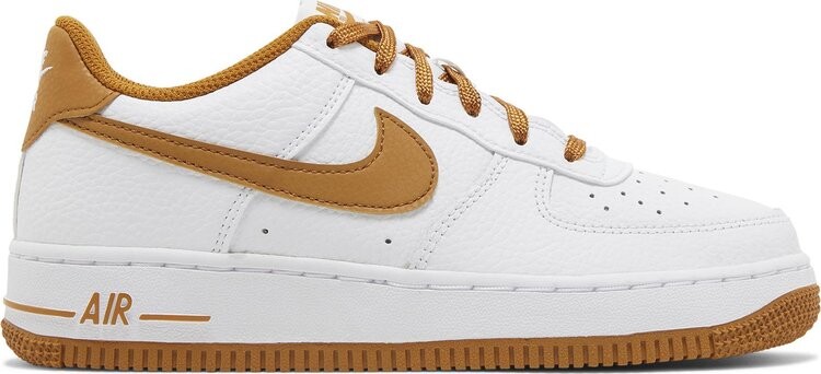 

Кроссовки Air Force 1 GS 'White Desert Ochre', белый