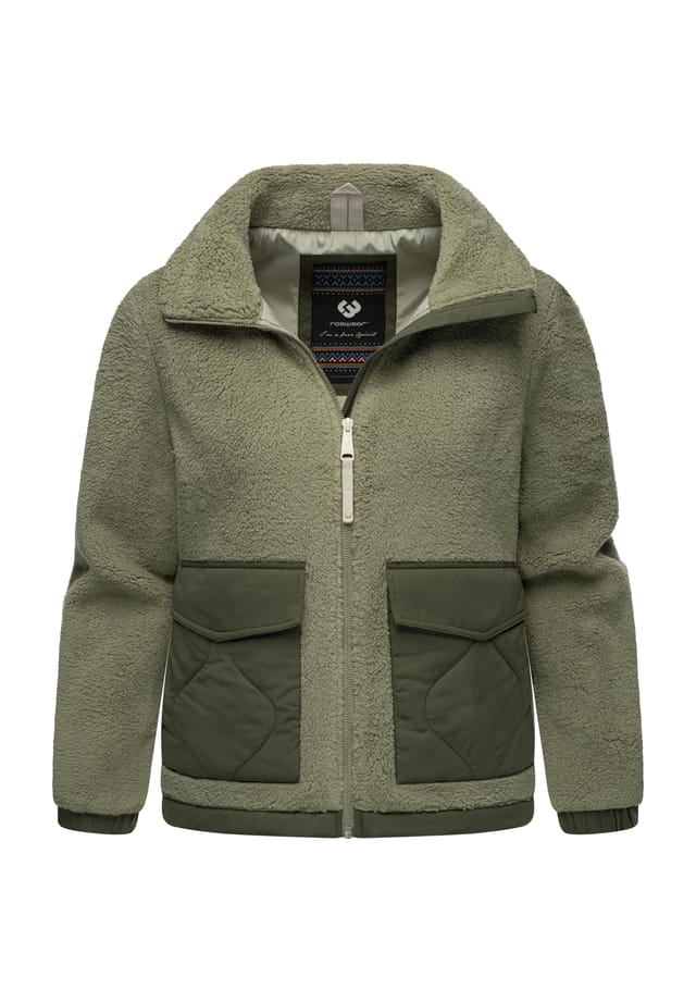 

Плюшевая куртка arctika Ragwear, зеленый