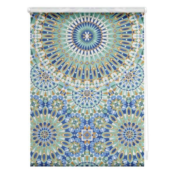 

Рулонные шторы Lichtblick Orientalische Muster, 90x150x6 см, синий/зеленый