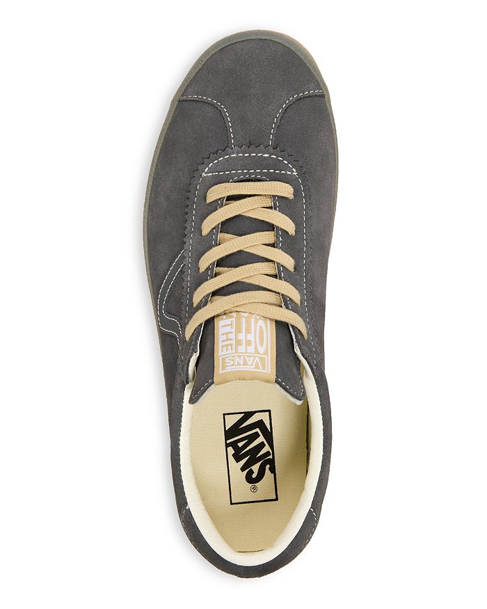 Мужские спортивные низкие кроссовки Vans, коричневый/бежевый — фото 2