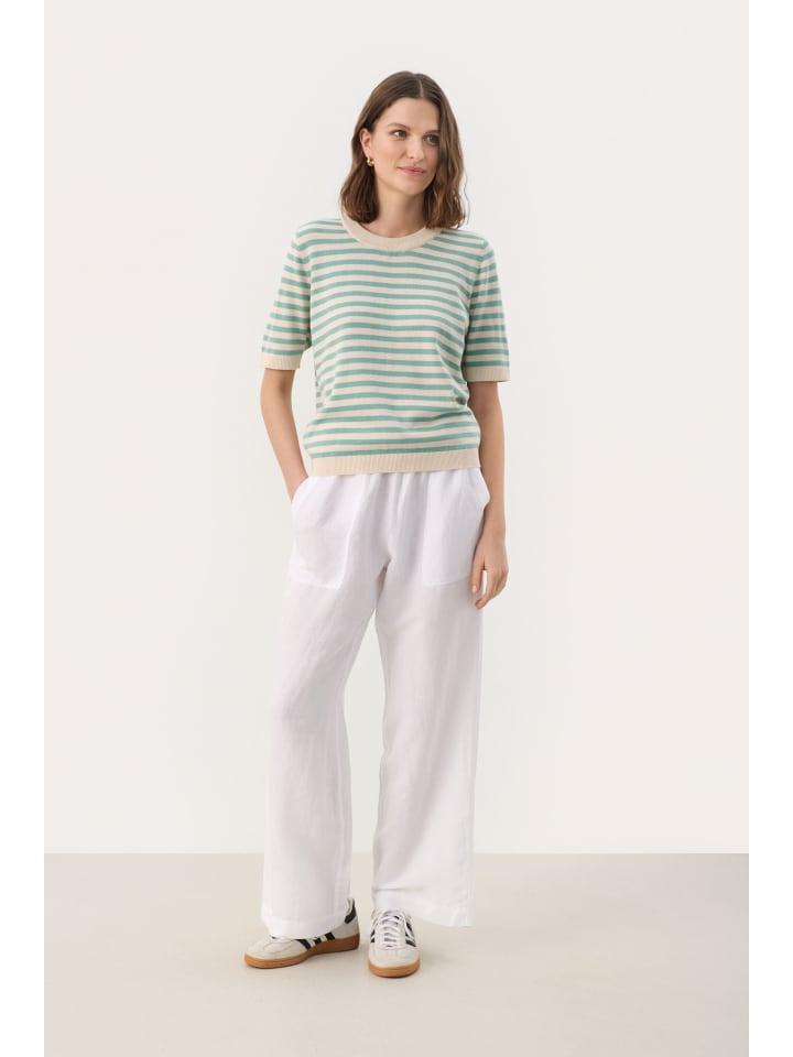 

Свободный вязаный свитер GertianaPW в полоску полевого шпата PART TWO