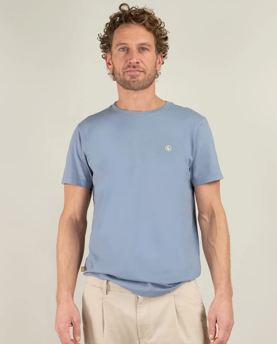 

Футболка мужская Garment Dyed с круглым вырезом El Ganso, синий