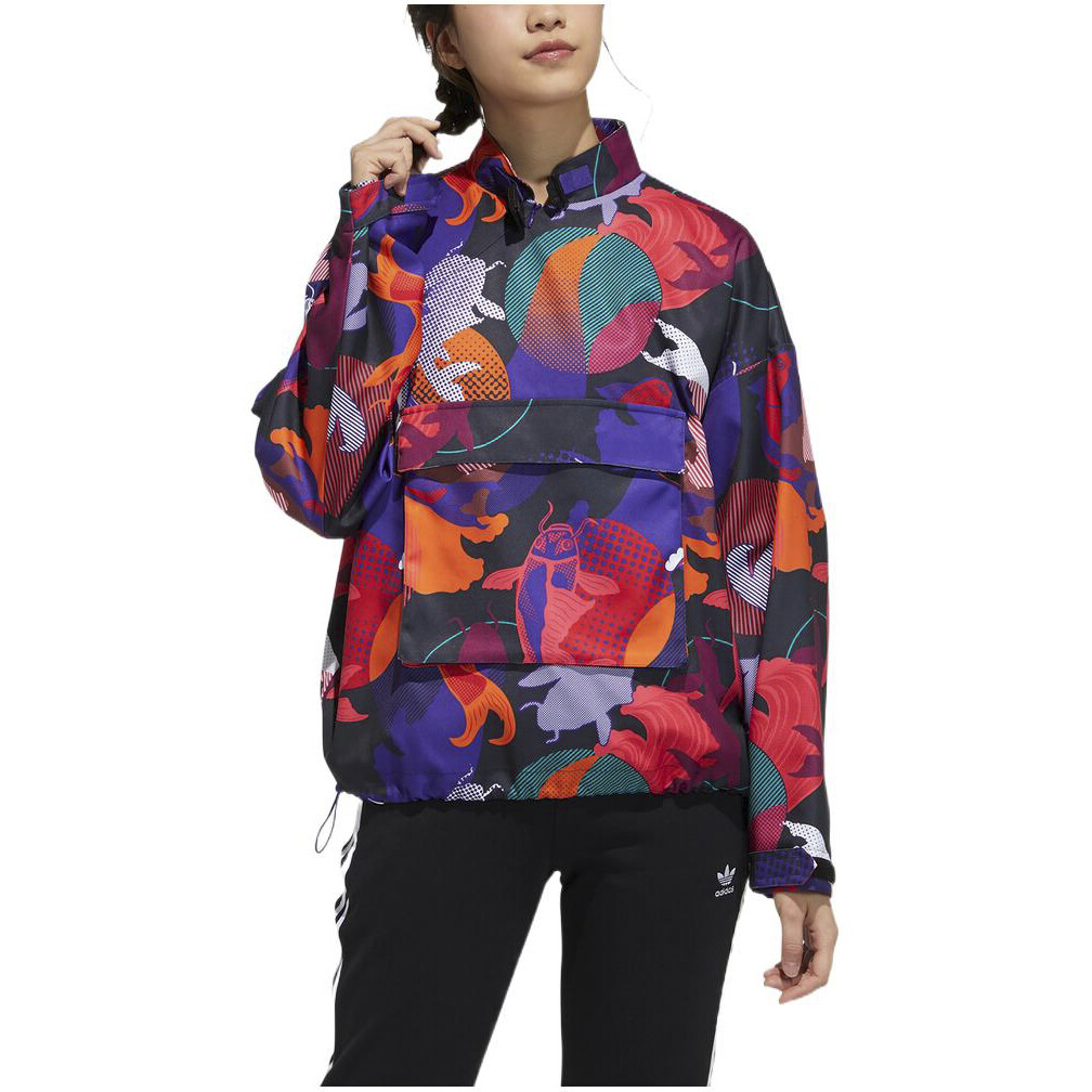 Куртка женская фиолетовый Adidas Originals — фото 3