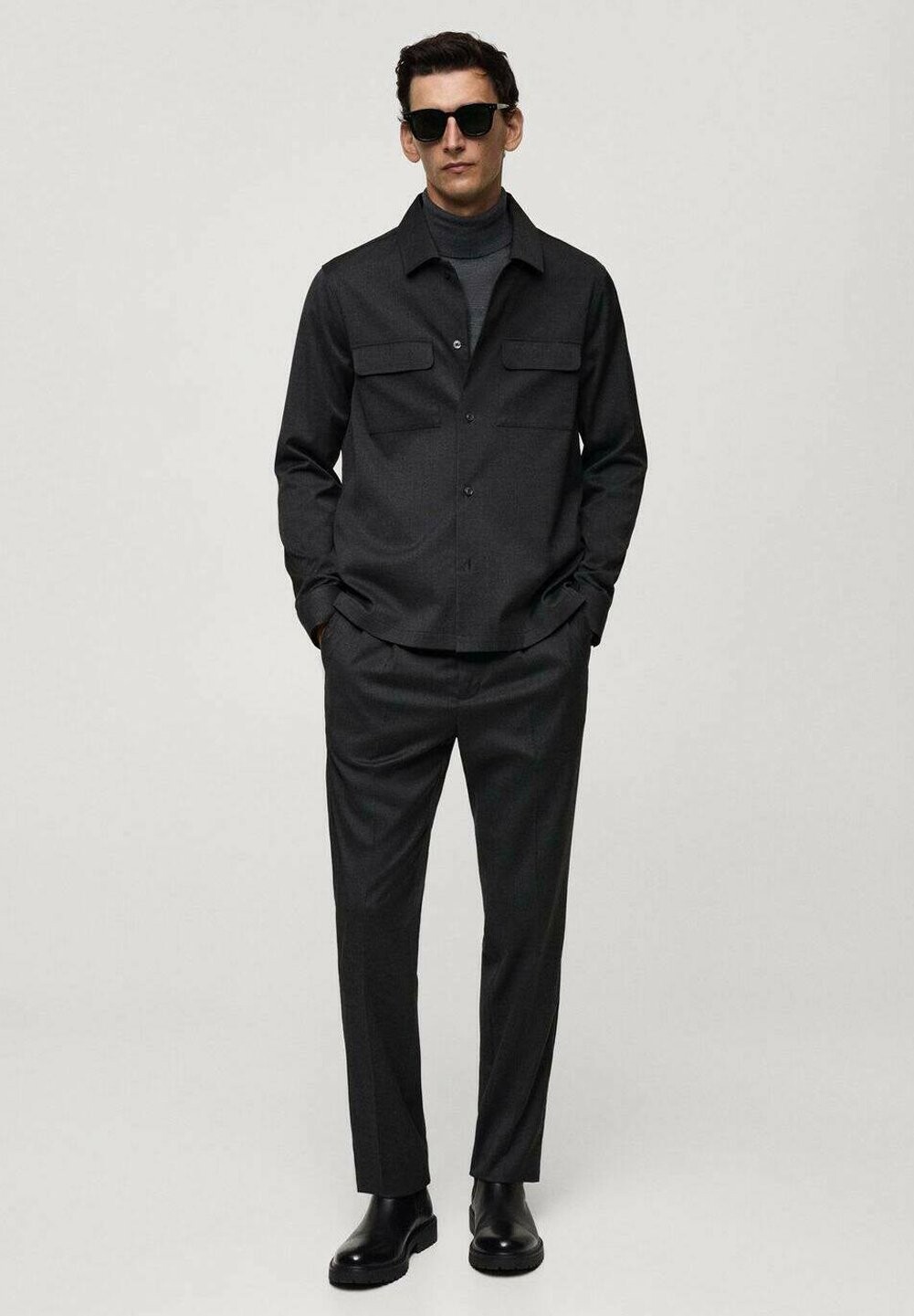 

Рубашка MARIUS Mango, цвет Mottled Dark Grey
