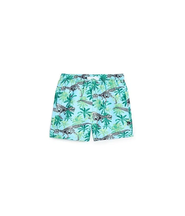 Плавки Skeleton Boardshorts Deux par Deux, Blue Skeleton Print