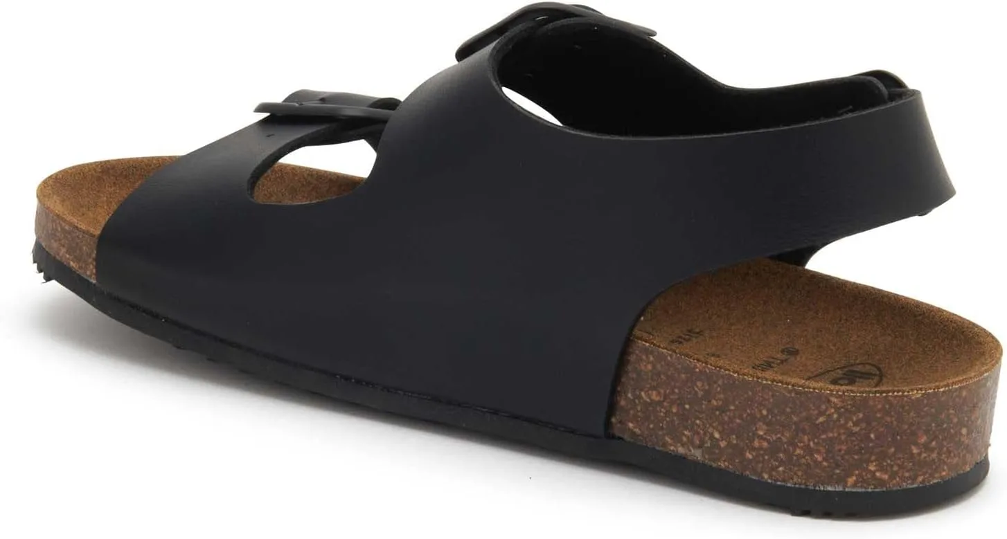 Сандалии Scholl Unisex Cork Pro SandaloСандалии на плоской подошве, черный — фото 4