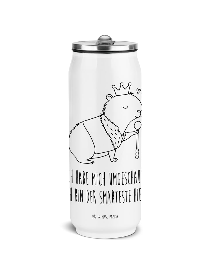 

Mr. & Mrs. Panda Бутылка для напитков "Король капибар" с надписью белого цвета