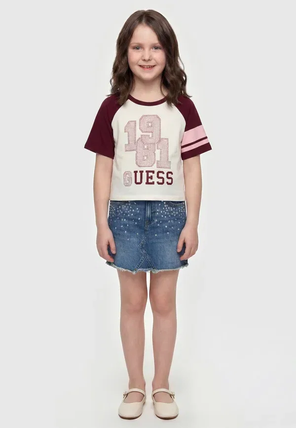 Юбка-карандаш Guess, синий