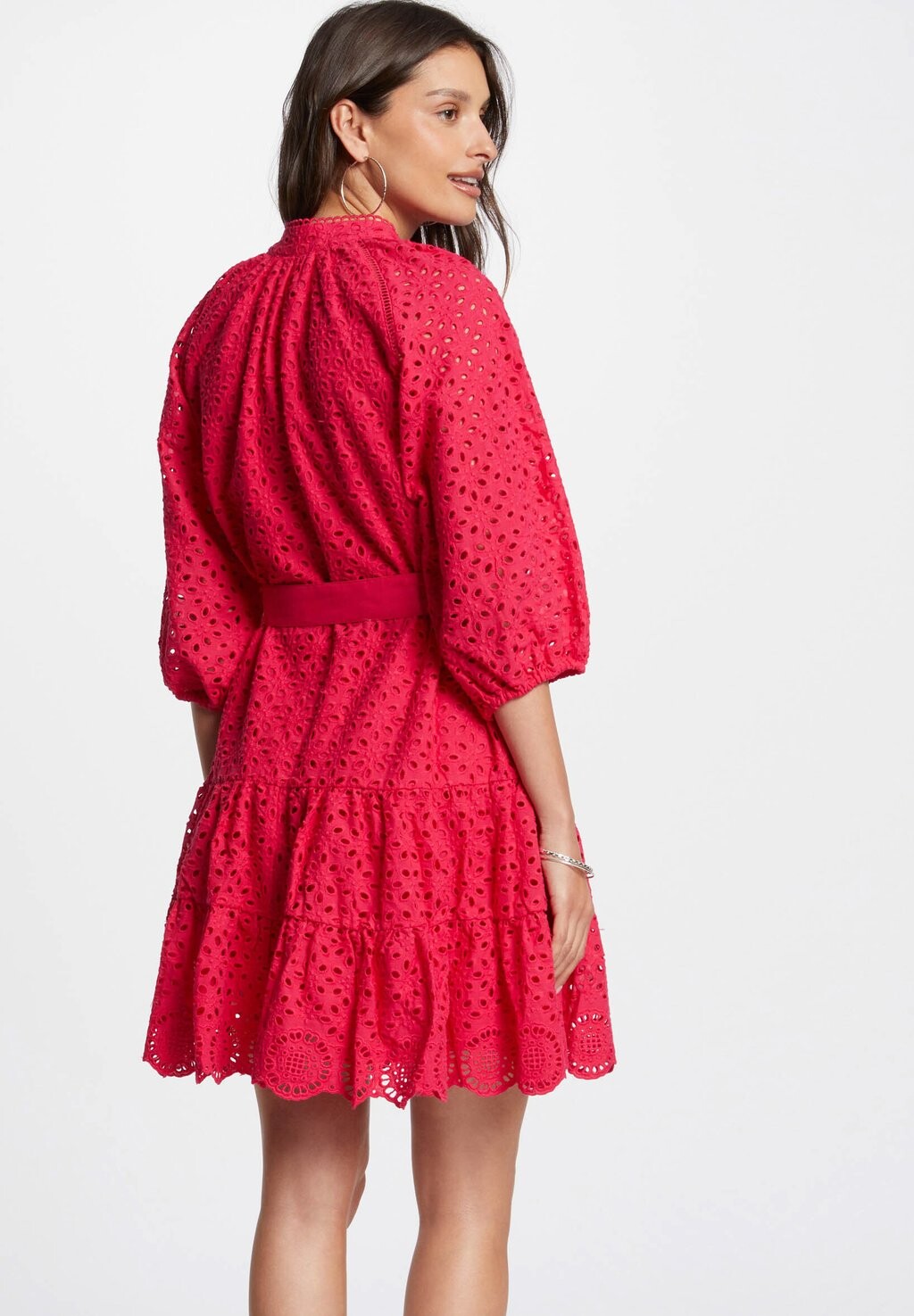 

Платье-блузка EMBROIDERED A-LINE MINI Morgan, розовый