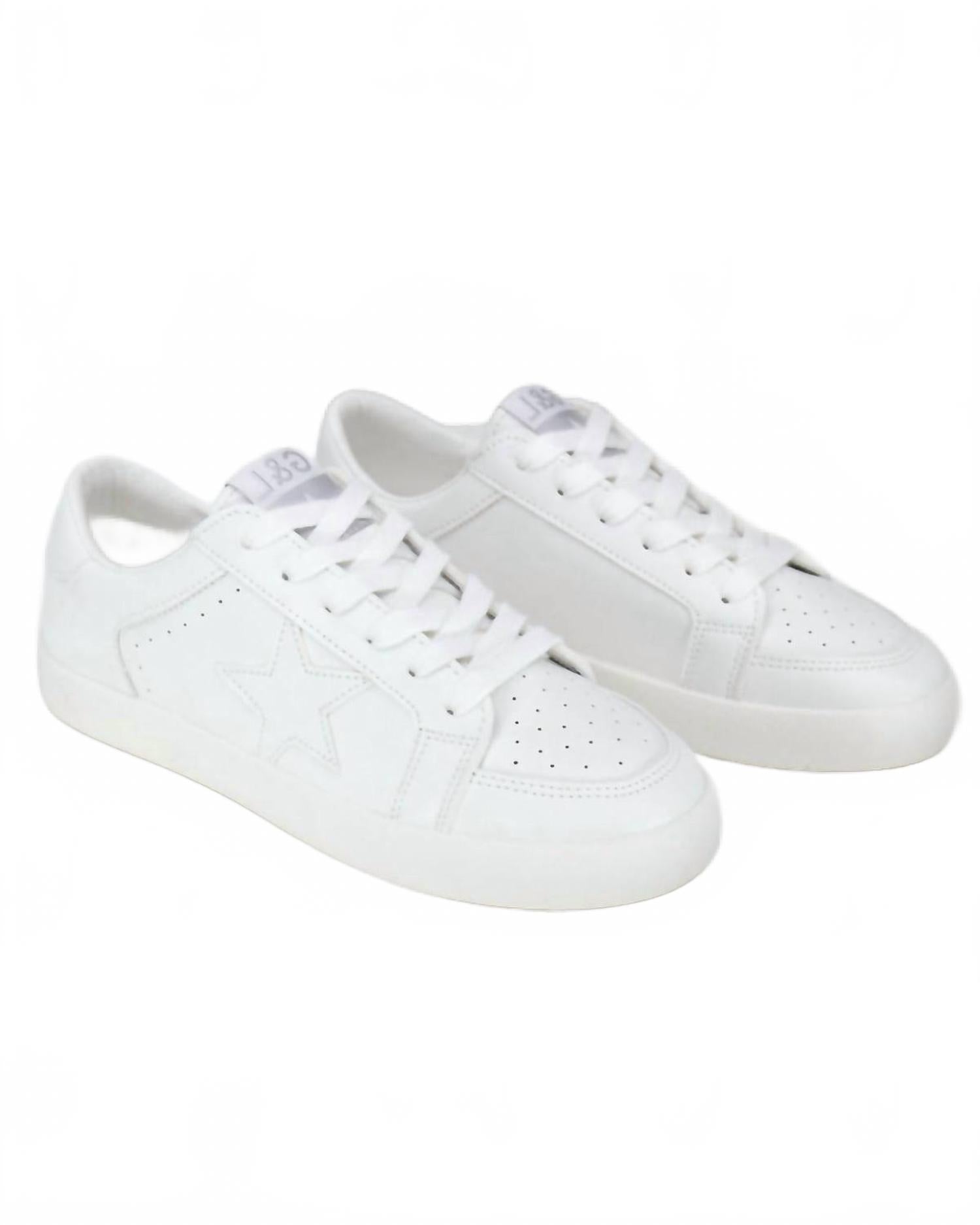 Женские кроссовки Star в белом цвете Grace and Lace