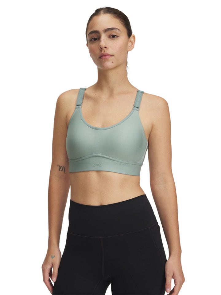

Спортивный бюстгальтер Infinity Mid 2.0 Under Armour, зеленый