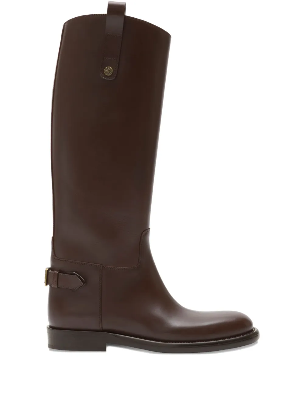 Сапоги Cavalier с декором Equestrian-Knight BURBERRY, коричневый