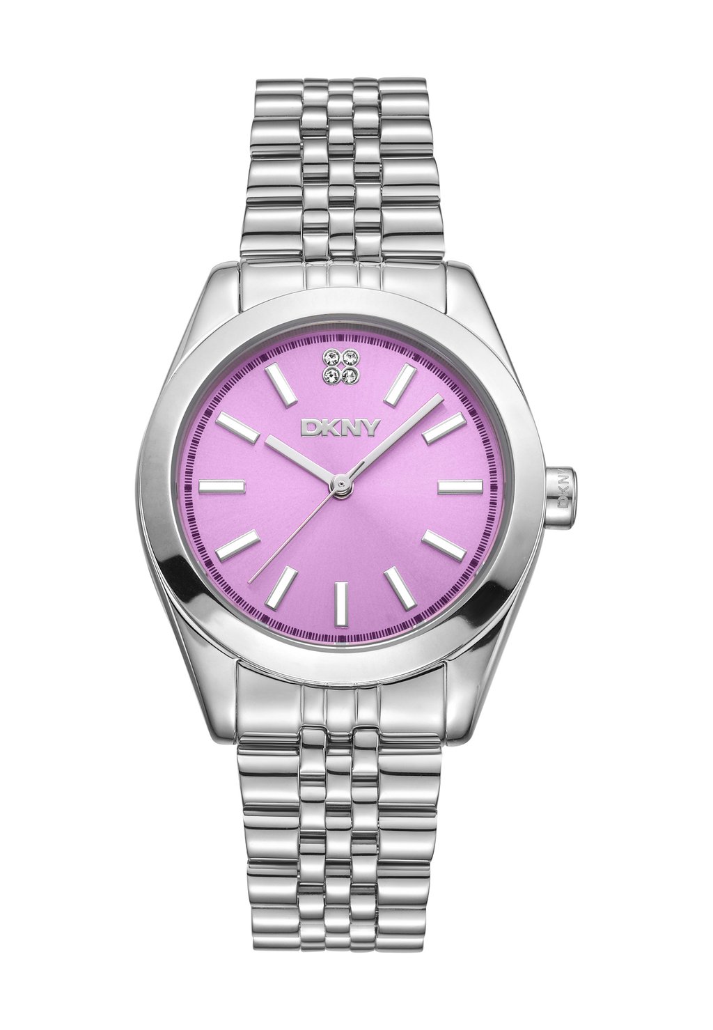 

Часы QUARZ NOLITA MIDI DKNY, серебряный