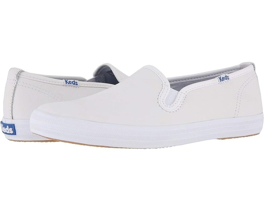 

Кроссовки Keds Champion Slip On, цвет White Leather