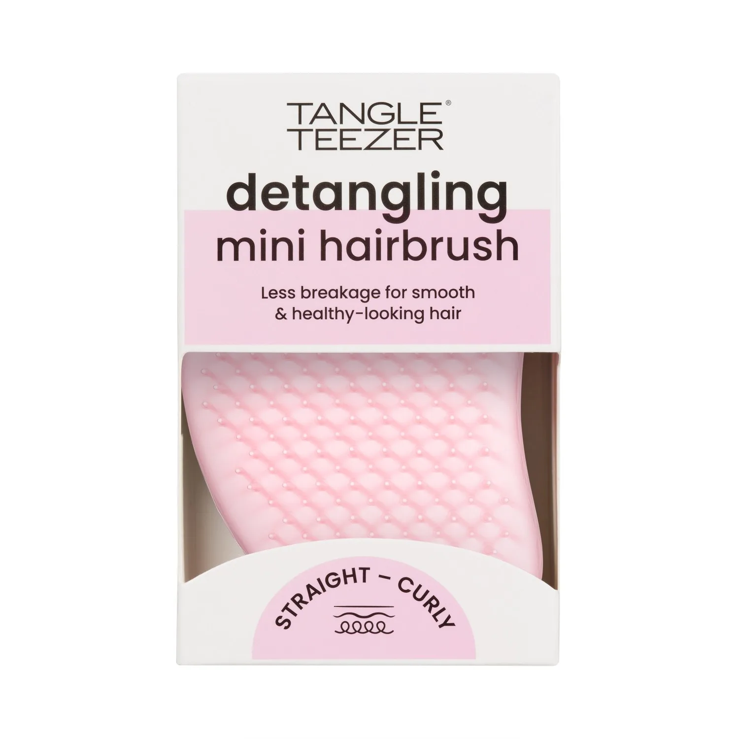 Плоская/Лопатчатая щетка, мини-детская, розовый единорог Tangle Teezer, 1 шт — фото 4