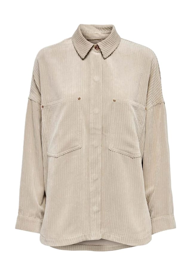 

Верхняя рубашка с отложным воротником Only, цвет oxford tan