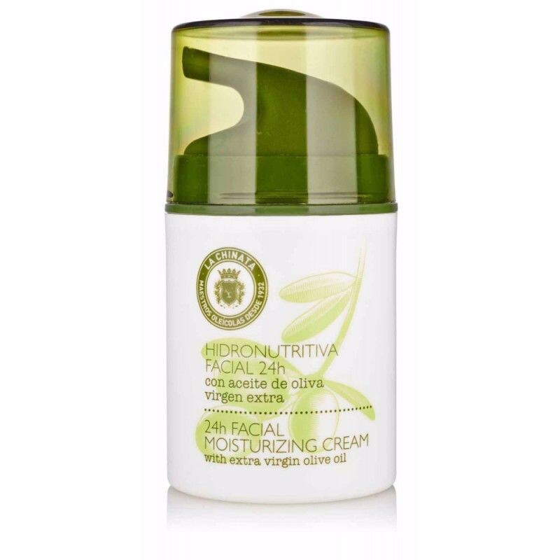 

Увлажняющий крем для ухода за лицом Crema hidratante facial 24 h con aceite de oliva Chinata, 50 мл
