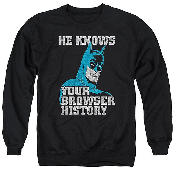 

Толстовка с капюшоном Batman knows Licensed Character